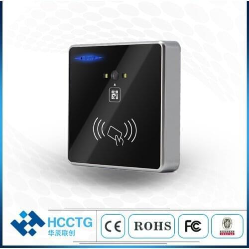 Wiegand RS232 USB RS485 TTL Mi fare QR Code smart access control card reader HM30-IC