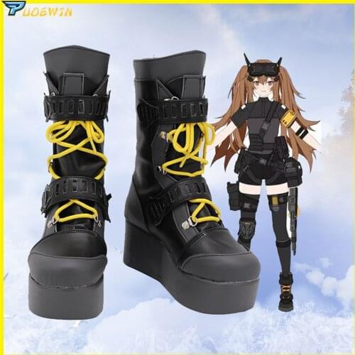Girls Frontline UMP9 Cosplay Shoes Boots