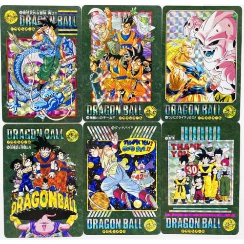 42pcs/set Dragon Ball GT Stormy Situation No.7 Super Saiyan Heroes Battle Card Ultra Instinct Goku Vegeta Game Collection Cards
