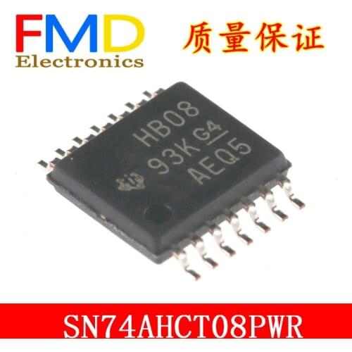 New agent SN74AHCT08PWR silk-screen HB08 foot patch density TSSOP - 14 gate and the inverter