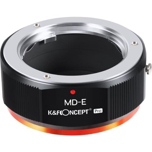 K&F Concept Adapter for Minolta MD MC Lens to Sony E-Mount Camera A7R2 A7M3 A7S Sony E NEX a5000 A7II A7R a6400 a73 a7R3