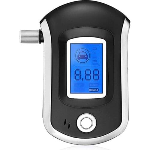 Police Alcohol Tester Breathalyzer Digital Police Professional Portable Alcohol Testing AT6000 LCD Dispaly