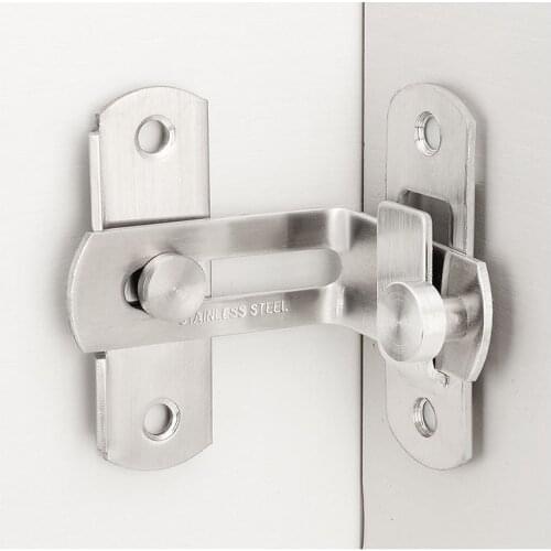 No hole 90 degree barn door latch right Angle lock sliding door latch door latch shift lock latch latch latch latch