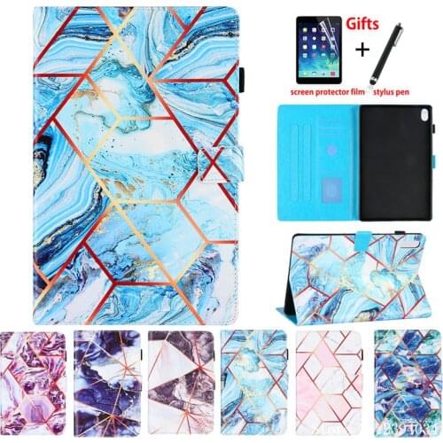 Case For Lenovo Xiaoxin Pad P11 TB-J606F 11 inch Smart Cover For Lenovo Pro 11.5 TB-J706F 2020 Funda Tablet Marble Pattern +Gift