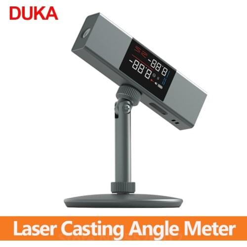 Duka Atuman Laser Casting Angle Meter LI 1 High Precision Type-c Charging Double-sided LED screen Real Time Angle Measurement