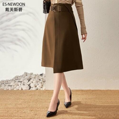 ES·NEWDON Women's Pleated Skirts