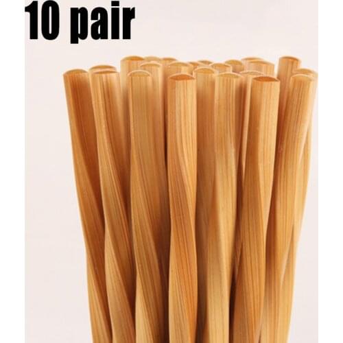 10Pair Japanese Chopsticks Non Slip Sushi Chop Sticks Set Flower/Wave Engrave Tableware Kitchen Eating Chopsticks