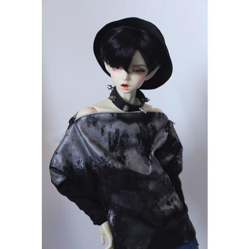 BJD clothes a batwing-sleeved blouse with zippers suitable for 1/3 BJD SD uncle SSDF sizedoll accessories doll clothes