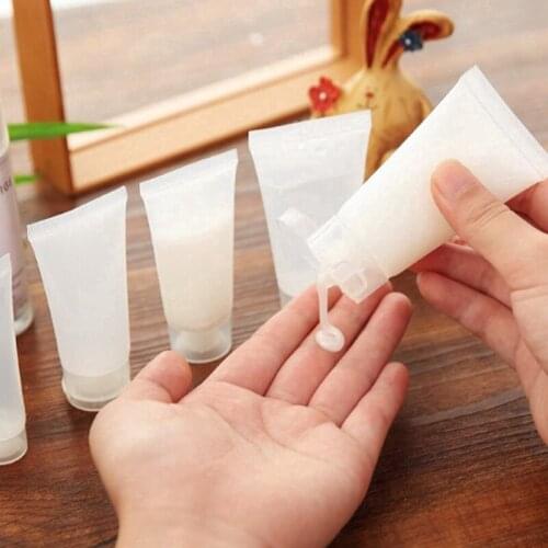 5g -100g Scrub Empty Portable Tubes Facial Cleanser Hose Hand Cream Bottle Cosmetic Bottle Plastic Sub-bottle Containers