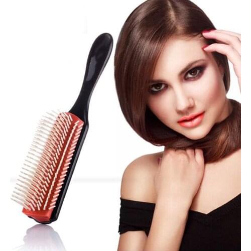 9 Rows Hair Brush Hairbrush Hairdressing Scalp Massager Hair Comb Styling Tools Hair Barber Accessories Hair Brush Combs Comb
