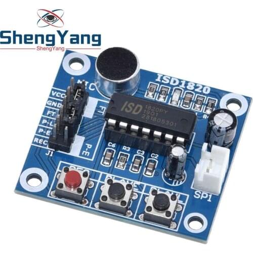 ShengYang ISD1820 recording module voice module the voice board telediphone module board with Microphones