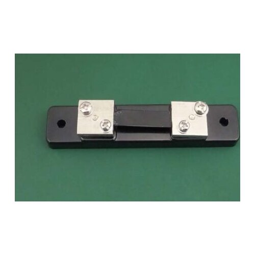 50A 75mV DC Current Shunt Resistor for 50A AMP Panel Meter Ammeter