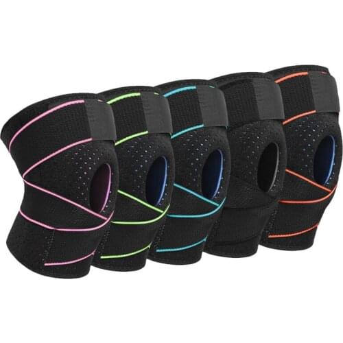 Sports Hiking Knee Pads Pressure Silica gel Protection Quick dry Outdoor Riding Running Breathable lightweight Knee Brace