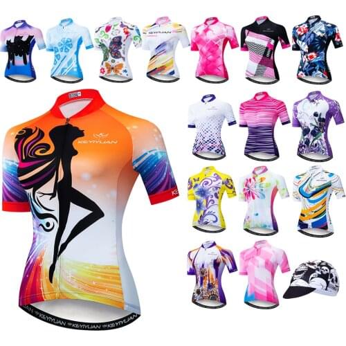 Womens Bike Jersey Summer Short Sleeve MTB Cycling Jersey Shirts Top Sport Riding Downhill Pro Bicycle Clothing ropa Ciclismo