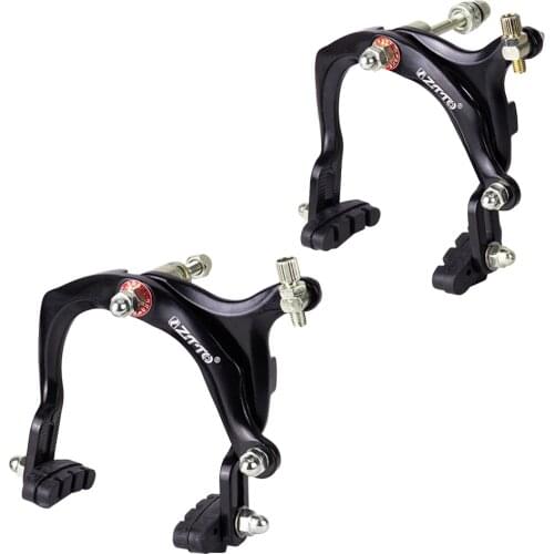 Bicycle Brake Cycling Bicycle Side Pull Brake Caliper C Brake Shoes Caliper C Clip Mountain Clamp Bicycle Brake Accessory Black