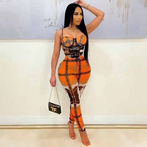 2021 Ins Internet Celebrity Famous Women Jumpsuit Strapless Sling Tight Suit