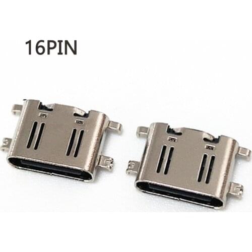 10-20pcs TYPE-C Micro USB SMT Sink Board Connector 16 Pin Usb Jack Socket Female For MP3/4/5 And Other Mobile Tabletels