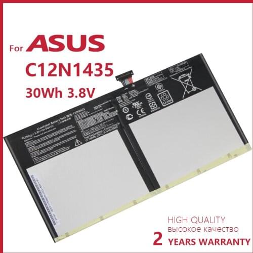 100% Genuine 3.8V 30WH C12N1435 Original Laptop Battery For ASUS T100HA T100HA-FU006T For Transformer Book T100HA