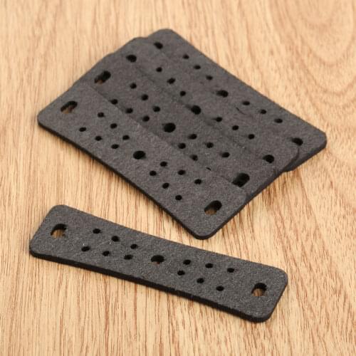 5Pcs Hunting Microfiber Leather Slingshots Pouches Outdoor Sports Shooting Bow Sling Shots Catapults Replacements 70mmX17mmX20mm