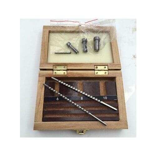 6pcs Keyway Broach Set Metric Size 2pcs Broaches 3pcs Bushings 1pc Shim brand new rh