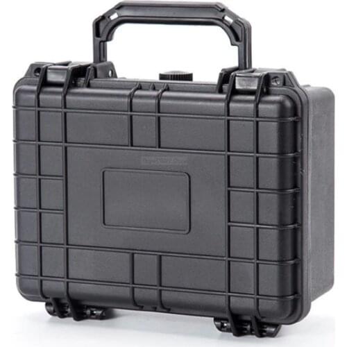 9" portable Waterproof Sealed safety equipment instrument box Outdoor Safety Equipment hardware tool box with cutting sponge