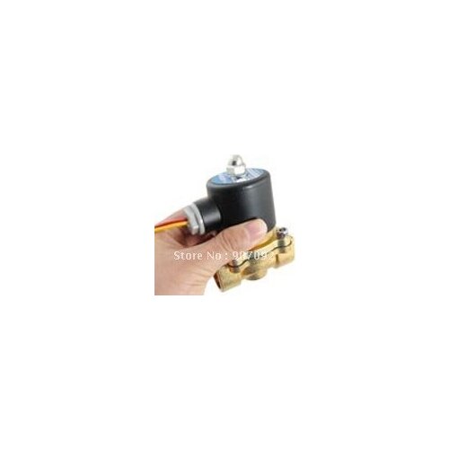 Free Shipping 5PCS/Lot Water Air Gas Fuel NC Solenoid Valve 3/8" BSPP 12V DC 2W160-10 DC24V,AC110V or AC220V