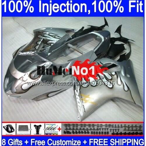 CBR1100 XX For HONDA Blackbird CBR 1100XX 96 93MC.32 Silver Sale CBR1100XX 2002 2003 2004 2005 2006 2007 02 03 05 06 07 Fairing