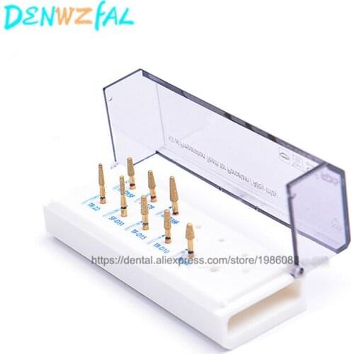 Inlay preparation dental set of dental clinical porcelain metal high-speed car needle FG0908D