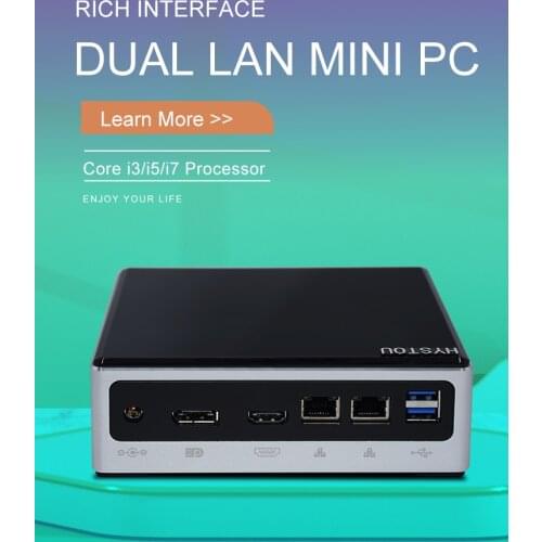 10TH Gen Mini PC i7 10510U 2*DDR4 RAM Wind10 with Fan Computer gamer i5 10210u Type-C 4K HTPC i7 10710u 10810u DP HDMI WIFI BT