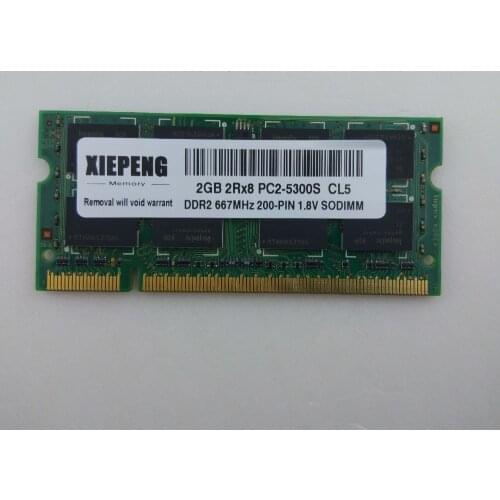 Notebook 4GB 2Rx8 PC2-5300S RAM 2GB DDR2 667 MHz 1GB pc2 5300 Memory for HP TouchSmart IQ775 IQ780A IQ804T IQ816T IQ500uk Laptop