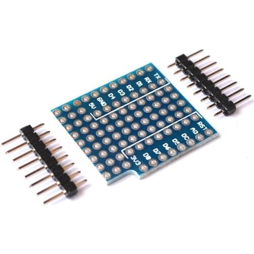 10PCS/LOT Breadboard Expansion Shield Pin Lithium battery For WeMos D1 Mini Module Sensor