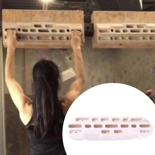 Climbing Hangboard Jugs Pull Up Board Fingerboard Hand Wall Rock Climb Forearm Training Board Grip Gripper for Beginner Adults