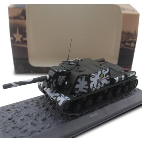 Rare 1/43 Isu-152 heavy tank model of Soviet Union in World War II Alloy tank model