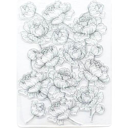 Bouquet Silicone Clear Seal Stamp DIY Scrapbooking Embossing Photo Album Decorative Paper Card Craft Art Handmade Gift