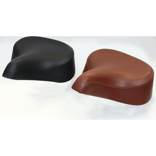 G184 Bicycle Seat Bike Seat Retro Vintage Bicycle Cycling Saddle MTB Cushion Sponge Soft Cycling Electric bicycle Saddle 27*25CM