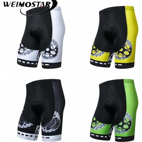 Weimostar Cycling Shorts Coolmax 3D Men Women Padded MTB Bicycle Shorts Road Bike Shorts Ropa Ciclismo Tights