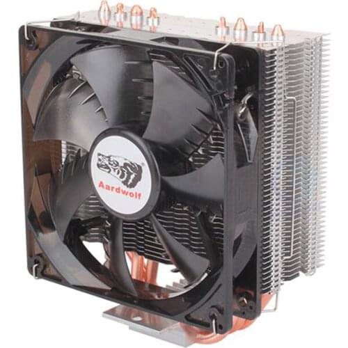 Hot Style 400 Version Of Desktop Computer CPU Heat Pipe Radiator 4PIN CPU Fan XuanBing Ultra-Quiet Fans 12v Cooling Heatpipe Fan