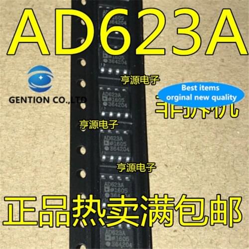 2Pcs AD623A AD623AR AD623ARZ SOP-8 Instrument amplifier in stock 100% new and original