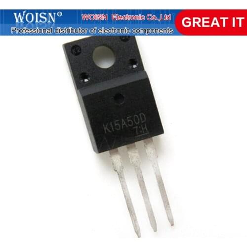 5pcs/lot TK15A50D K15A50D TO-220F 500V 15A new original In Stock