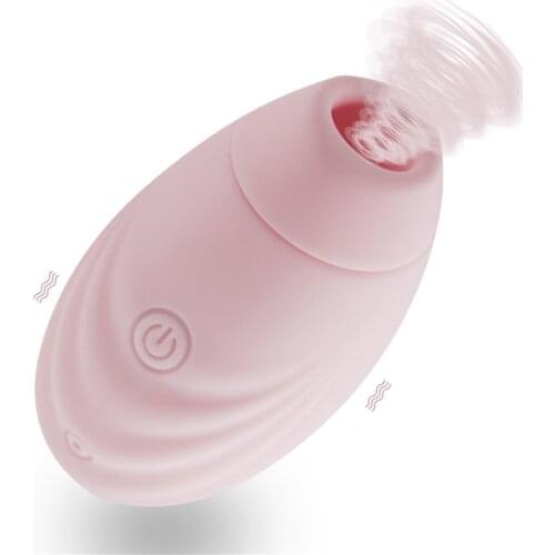 7 Modes Mini Shell Shape Vibration Clitoral Sucking Oral Licking Nipple Massager Rechargeable Erotic Sex Vibrator Toys For Women