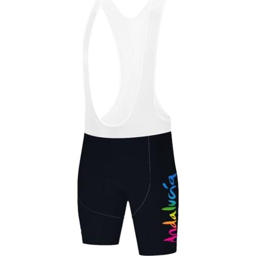 Andalucia Uomo Cuissard Velo Cullotte Masculino Coulote Culote Gel Bermuda Ciclismo Masculina Culotte Ciclismo Hombre