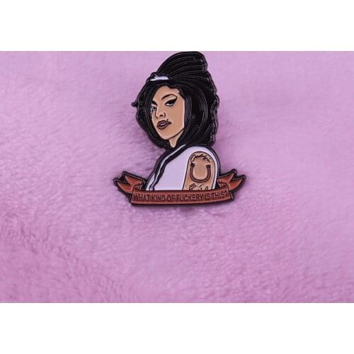Badass Amy brooch popular music art jewelry