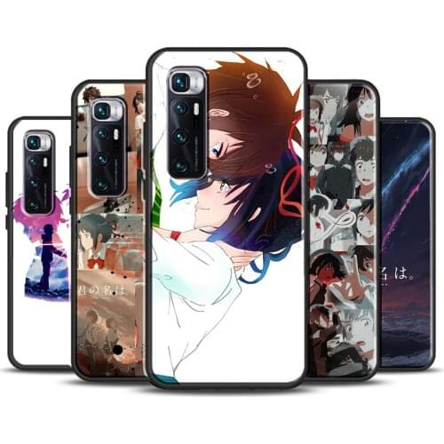 Kimi No Na Wa Case For Xiaomi POCO X3 NFC F2 Pro F1 Mi Note 10 Lite Mi 10 Ultra 9T Pro 9SE 9 8 A3 Mix3