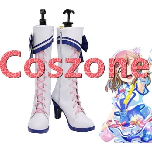 Lovelive Sunshine Kunikida Hanamaru Cosplay Shoes Boots Love Live Halloween Carnival Cosplay Costume Accessories