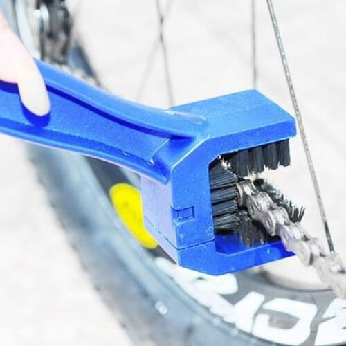 Motorcycle Bicycle Chain Clean Brush Gear Dust Brush Cleaner Outdoor Cleaner Scrubber Tool Universal Off-Road Dirt Pit Bike