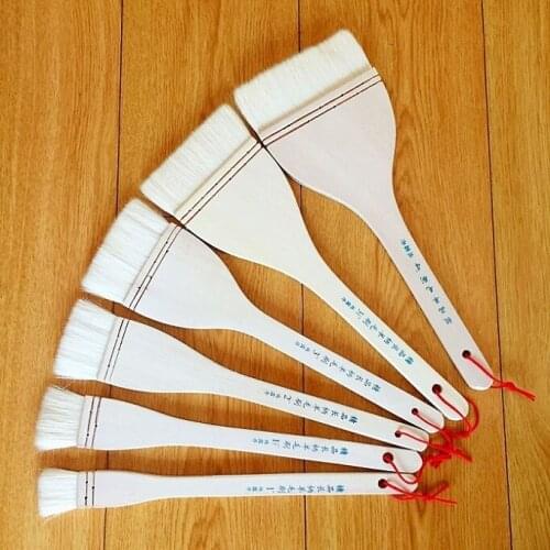 Wool Paint brushes Watercolor Gouache shading paint brushes painting art supplies 1 piece/lot