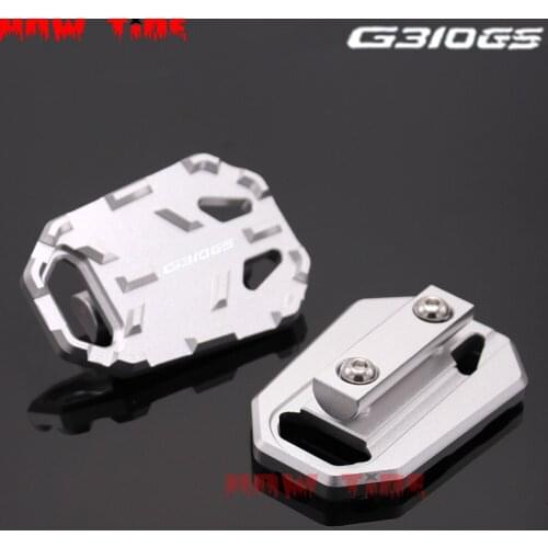 Scooter billet wide pedal for BMW G310GS 2017 2018 2019 bicycle and motorcycle accessories