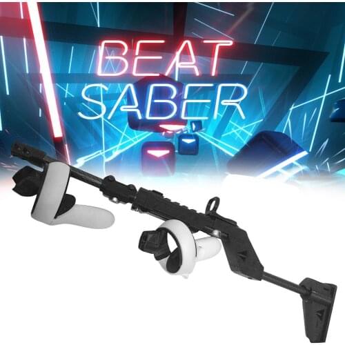 VR Game Shooting Controller Shell Gunstock For Oculus Quest 2 Gun Pistol Grips Combo Accessories Drop shipping