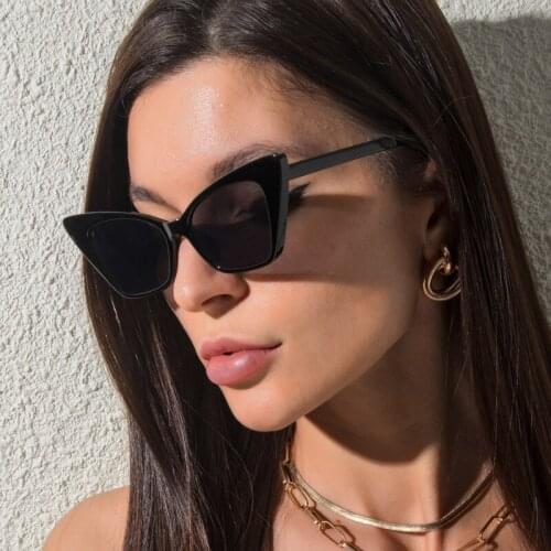 ONEVAN New Cat Eye Sunglasses Women 2021 Vintage Cateye Sun Glasses for Men Luxury Designer Gafas De Sol Mujer Shades for Women