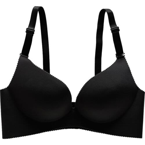 Bras For Women Push Up Bra Seamless Sexy Bralette Gather Wireless BH Top Ladies Lingerie Padded Brassiere Size 32-38 A B C D Cup